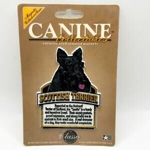 Canine Collectibles Vintage Classic Magnet Co 1998 SCOTTISH TERRIER magnet USA